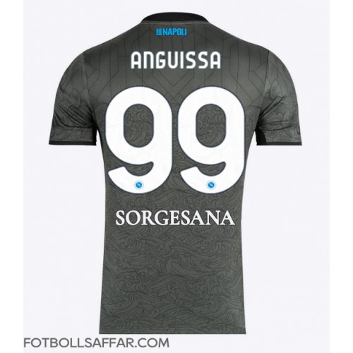 SSC Napoli Frank Anguissa #99 Tredjeställ 2024-25 Kortärmad